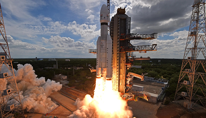 The launch of Chandrayaan-3 took place at 14 July 2023, at 2:35 pm IST and injection of 100 km circular polar orbit was completed successfully as part of phase one.